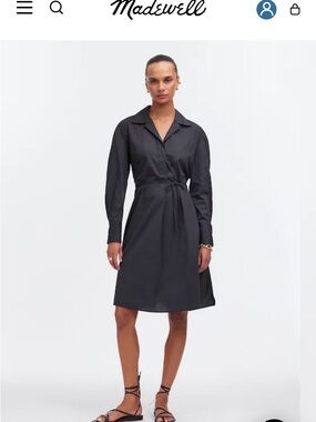Madewell belted shirtdress-NWT